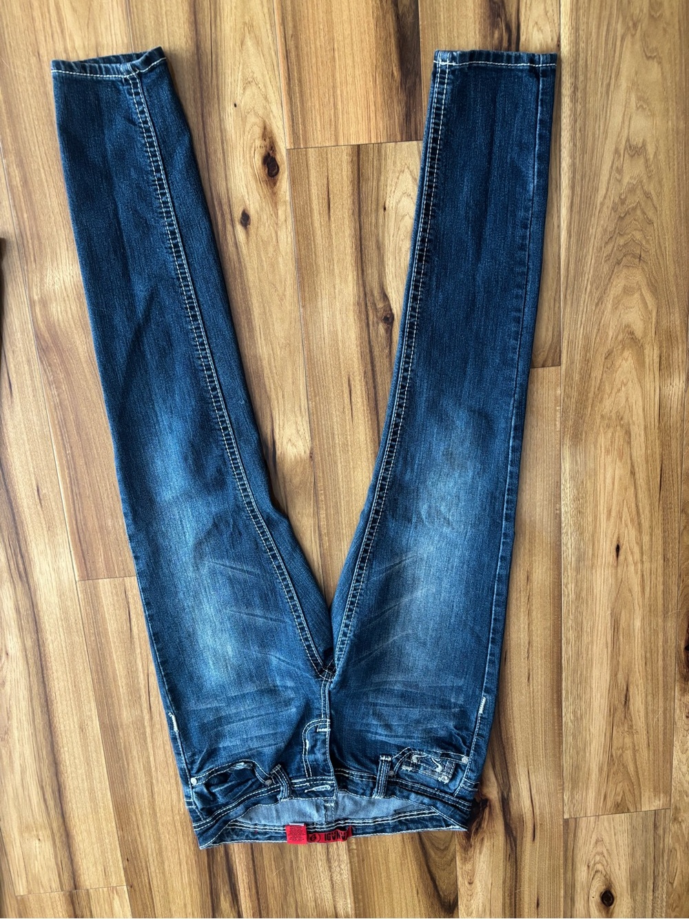 Zanadi Dark Blue Skinny Jeans